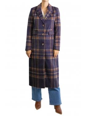 Cappotto lungo multicolor Only 